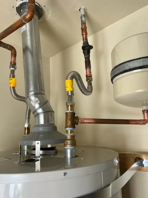 Water heater installation and plumbing repair in Dixie Park